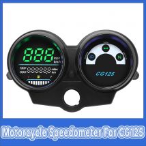 2024 Motorrad Tachometer Drehzahl messer Digital Panel LED Dashboad für Honda CG125 Jahr bis Lüfter Titan