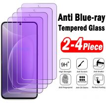 Vetro temperato anti-luce blu da 2-4 pezzi per Honor 400 300 200 90 70 Lite Pellicola protettiva intelligente per Honor Magic7 X30 X10 Max