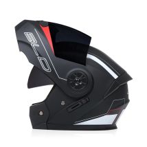 Casco moto apribile per uomo donna sicurezza discesa motocross corsa modulare personalizzato integrale casco moto omologato DOT