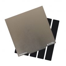 Tronxy 3D-Drucker, 600 x 600 mm Federstahlblech, vormontiertes PEI mit Flex-Magnetfuß, PEI-Aufkleber