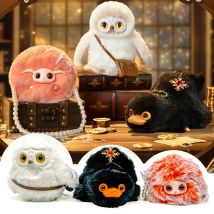 Fondjoy Harry Potter Beasts Vinyl Face Blind Box Toy Hedwig Puffskein Niffler Gefüllte Plüschpuppe Monster für Kinder Weihnachtsgeschenk