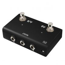ABY Channel Switch Pedal Box Line AB Selector Switcher Pedal Mini Gitarrenpedal True Bypass für Gitarrenverstärker