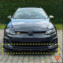 For VW Golf MK7 MK7.5 R GTD GTI TSI TDI Front Splitter Spoiler Lip Kit 2013-2020