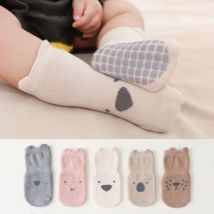 Cartoon Neugeborenen Socken kinder Anti-slip Socken Frühling und Herbst Netter Junge Baumwolle Baby Kleinkind Socken