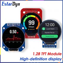 Display TFT da 1,28 Pollici, Modulo LCD TFT Rotondo RGB 240*240 con Driver GC9A01, Interfaccia SPI a 4 Fili, PCB 240x240 per Arduino