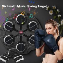 Music Boxing Machine for Adults and Kids Smart Bluetooth Boxing Training Equipment with Gloves Wall Mounted Punching Machine