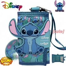Disney Stitch Wallet Cute Cartoon Personalized Creative Foldable Multifunctional Card Holder for Boys and Girls Birthday Gift