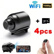 Mini telecamera HD WiFi 1080P Videoregistratore wireless remoto Casa Casa Pet Dog Monitoraggio della sicurezza dei bambini Sicurezza per batteria Iphone