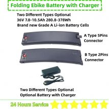 Reention Rapier IR-III Klapp Ebike Biegen Batterie 36V 8,7 Ah 10Ah 10,2 Ah 10,5 Ah Carrera Crosscity