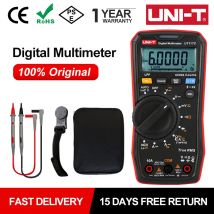 UNI T Multimetro Digitale Vero RMS UT117C AC DC Tester di Tensione di Corrente Multimetro 600V Bluetooth NCV Test di Resistenza di Capacità