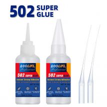 502Super Adhesive Adesivo multifunzionale, utilizzato per metallo, plastica, manutenzione quotidiana, fai da te e riparazioni di processi su piccola scala20g