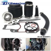 Kit di Riparazione Soffietto di Poppa con Cuscinetto Gimbal per Motore MerCruiser Alpha One Gen 2 Stern Drive OEM 18-8218 30-803099T