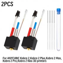 2 pezzi di ricambio originali Kobra 2 Hotend, estrusore Hot End per Kobra 2,Kobra 2 Plus,Kobra 2 Max,Kobra 2 Pro,Kobra 2 Neo
