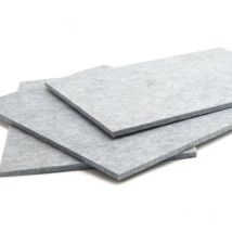 Geräuschreduzierendes Filzkissen, Isolierkissen, hochdichter Filz, 350 x 250 x 10 mm