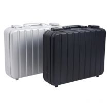 Sicherheits-Aktentasche aus Aluminiumlegierung – TSA-Schloss, wasserdichter Business-Reise-Werkzeugkasten für Laptop, Tablet, Aufbewahrungsorganisator, tragbar