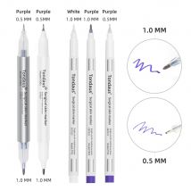 Sterile Measuring Ruler Skin Marker Pen Set For Microblading Makeup Tattoo Supplies Surgical Skin Marker Pen