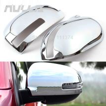 Chrome For Mitsubishi Outlander 3 2013-2018 Car Side Door Rear View Rearview Mirror Decoration Sticker Cover Trim Accessories