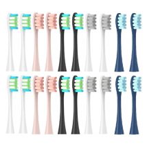 8 PCS Wymienne główki szczotek do Oclean X/ X PRO/ Z1/ F1/ One/ Air 2 /SE/Flow DuPont Miękkie odpowiednie dysze z włosiem próżniowym
