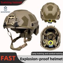 FRP tactical helmet SF high-cut explosion-proof helmet outdoor expansion equipment fast helmet Wendy suspension inner lining
