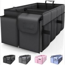Kofferraum-Organizer – Auto-Organizer, faltbarer Kofferraum-Organizer für SUVs und Limousinen, robuste Auto-Organisation für Autozubehör, Werkzeuge