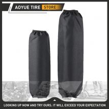 2 stücke Hinten Stoßdämpfer Suspension Schutz Schutz Abdeckung Universal Für Alle Dirt Pit Bike Motorrad ATV Quad Roller