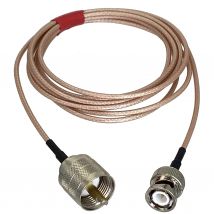 Kabel BNC-Stecker auf PL259 UHF-Stecker gerade RG316 RF Jumper Pigtail 4 Zoll ~ 10 m