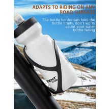 HUALONG No Logo 3K Carbon Fiber Bicycle Water Bottle Cage MTB Road Gravel Bike Water Bottle Holder Cages Matte Black, Weight (19
