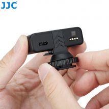 JJC DJI Mic 2 Camera Adapter with 1/4-20 Screw Hole Adapter Onto Camera Hot Shoe Improving Audio Quality For Video Recording