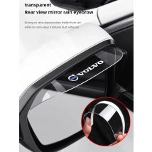 2Pcs Car Rearview Mirror Rain Eyebrow Rainproof Cover Sticker For Volvo C30 XC60 S80 V40 FH16 R XC90 V70 S60 V60 XC40 FH500 V50