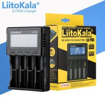 LiitoKala Lii-PD2 Lii-PD4 +car 1.2V 3.7V 3.2V 3.85V A/AAA 18650 18350 26650 10440 14500 16340 NiMH battery smart charger