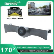 170 °   AHD 1080P Fisheye Objektiv Fahrzeug Auto Kamera Für Audi A3 S3 RS3 8V Facelift 2016 2017 2018 2019 2020 Front Logo Ansicht Kamera