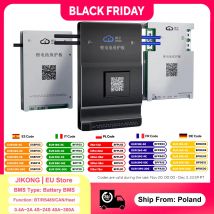 JIKONG Smart BMS 4S 8S 12S 13S 14S 16S 17S 20S 24S Bilanciamento attivo BMS 40A 60A 80A 100A 150A 200A 300A Lifepo4 Li-Ion Lto JK BMS