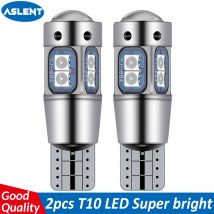 ASLENT 2 uds alta calidad T10 W5W 168 192 luz trasera Led 3030 10smd 12V coche Led Auto lámpara CANBUS sin Error marcador de coche bombilla de estacionamiento