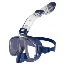 Ultima maschera da snorkeling multifunzionale set di maschere subacquee pieghevoli con parte superiore asciutta antiappannamento vista panoramica a 180 gradi HD con supporto per fotocamera