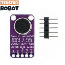 MAX9814 Microphone AGC Amplifier Board Module Auto Gain Control  Programmable Attack and Release Ratio Low THD