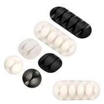 Kabelwickler Management Kopfhörer Kabel Organizer Draht Lagerung Silikon Ladegerät Halter Clips Kabelwickler für Home Office Desktop