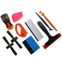 Auto Wrap Tools Set Gummi Rakel Schaber Aufkleber Fenster Film Tönung Glas Film Anwendung Vinyl Wrapping Tools Kit T05