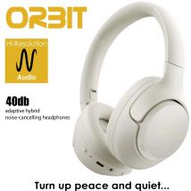 Boompods cuffie Bluetooth Wireless moda 40dB ANC ENC auricolari Over-ear cancellazione del rumore BT5.3 cuffie da gioco musicali