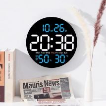 Digitale Wanduhren, großer Bildschirm mit Timing-Countdown-Funktion, Uhren für Zuhause, Schlafzimmer, Wohnzimmer, Büro, Heimdekoration