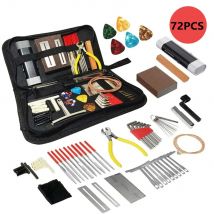 Miwayer 25/45/72 Guitar Repairing Tools Kit Setup Kit with Carry Bag Perfect Gift for Music Or String Instrument Enthusiast