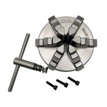 Dreh futter 6 Backen 125mm Sanou Marke selbst zentrieren des Scroll futter K13-125 manuelles Spannfutter