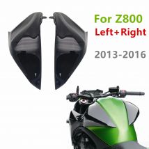 Moto Nero di Plastica Lucida Per Kawasaki Z800 Lato Sinistro o Destro Serbatoio Cove 13-14-15-16 Stampaggio Ad Iniezione Carrozzeria carenatura