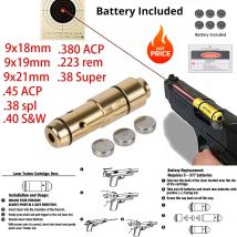 Taktyczne pociski treningowe 9mm 9x19mm 7.62X39 z laserem do ćwiczeń na suchy strzał, do celowania w lufie, do G43 G17 G19 Taurus G2C, wkładki treningowe z zatrzaskiem.