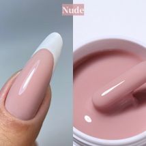 MSHARE Liquid Acrylic Gel Acrygel TPO Free Builder Nail Gel For Nails Extension Constuction Self Level Soak Off UV LED Gel Jar