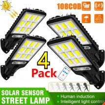 Solarne lampy uliczne Zewnętrzna lampa słoneczna 4500 W z 3 trybami oświetlenia Wodoodporna lampa