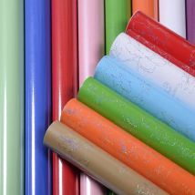 Helle Farbe, wasserfester Wandaufkleber, alte Möbel, Kleiderschrank, Schrank, dekorative Folie, PVC, selbstklebende Papel De Parede-Tapete