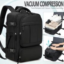Vakuum-Kompressionsrucksack, Ryanair-zugelassene Kabinentasche, 15,6-Zoll-Laptoptasche, Outdoor-Wander-/Reiserucksack, Unisex