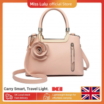 Miss Lulu Handbags for Women Ladies Shoulder Bags Fashion PU Leather Crossbody Top Handle Bag