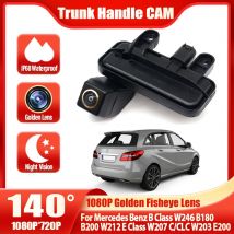 CVBS 170 °   1080P Auto Vista Posteriore Tronco Maniglia Della Macchina Fotografica Per Mercedes Benz Classe B W246 B180 B200 W212 Classe E W207 C/CLC W203 E200