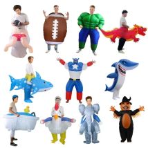 Aufblasbares Halloween-Kostümset zum Rollenspiele, Feiertags-Party-Requisiten, Tierkostüme
